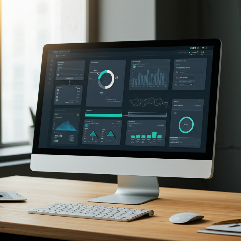 Dashboard de automação de processos da Synapx Tech